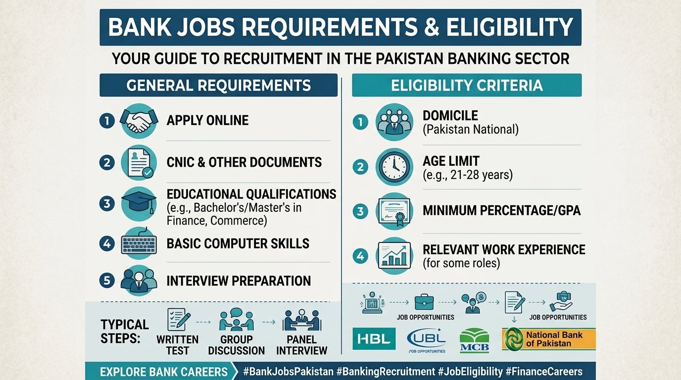 Bank Jobs Requirements and Eligibility