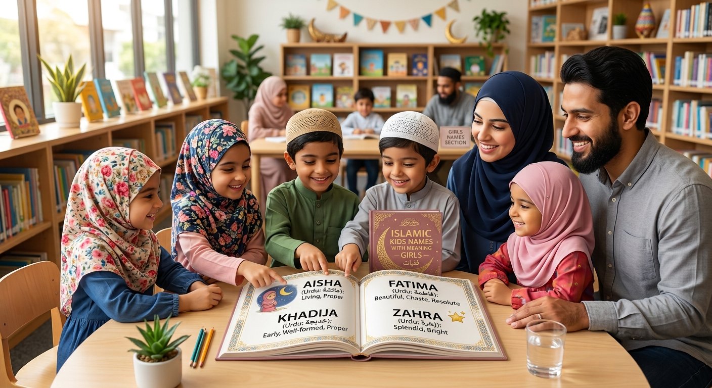 Islamic Kids Names with Meaning Girls