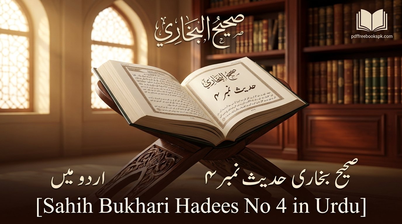 Sahih Bukhari Hadees No 4 in Urdu