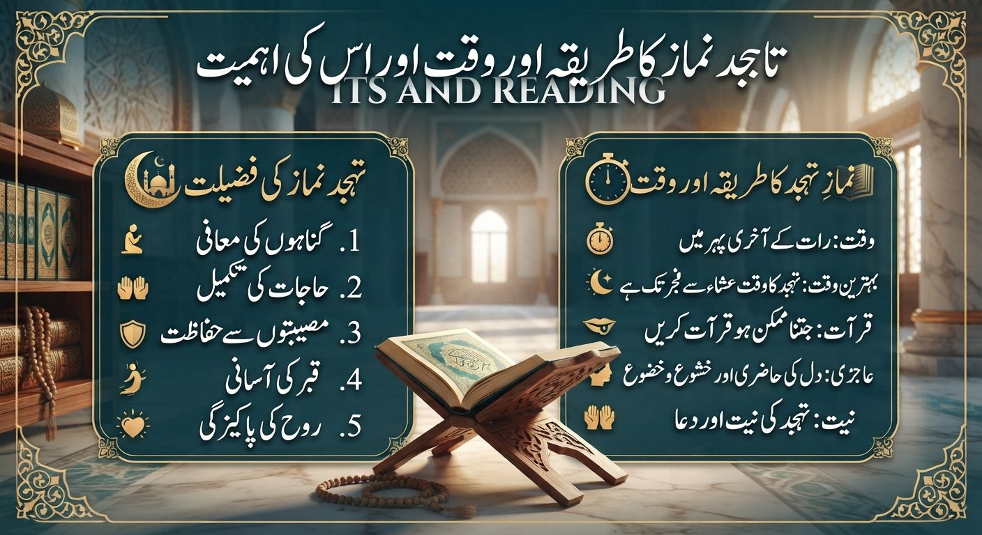 Tahajjud Namaz Ka Tarika Aur Waqt Meaning