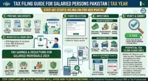 Tax Filing Guide for Salaried Persons Pakistan