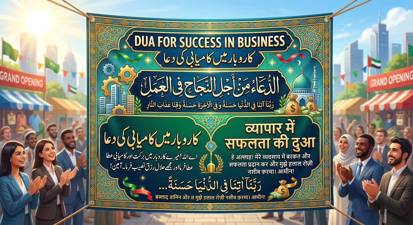 Business Mein Kamyabi Ki Dua