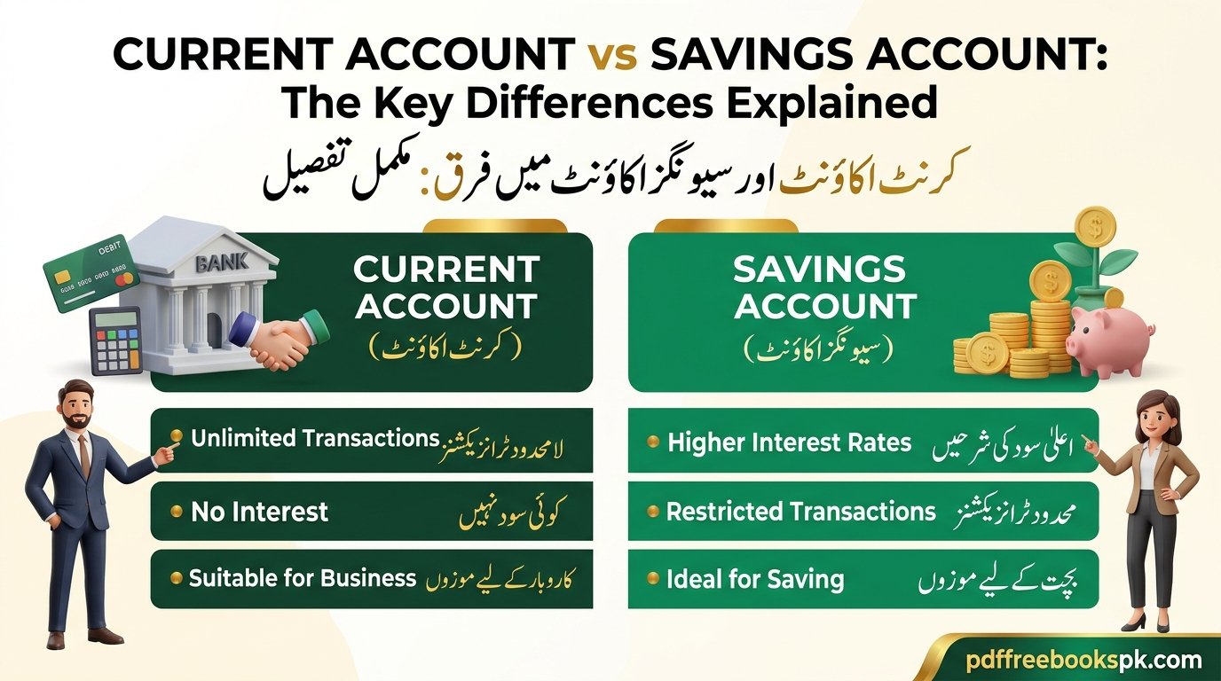 Current Account Aur Savings Account Mein Farq