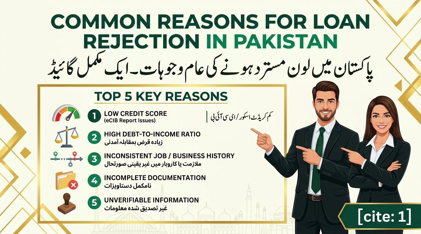 Loan Reject Hone Ki Aam Wajohat