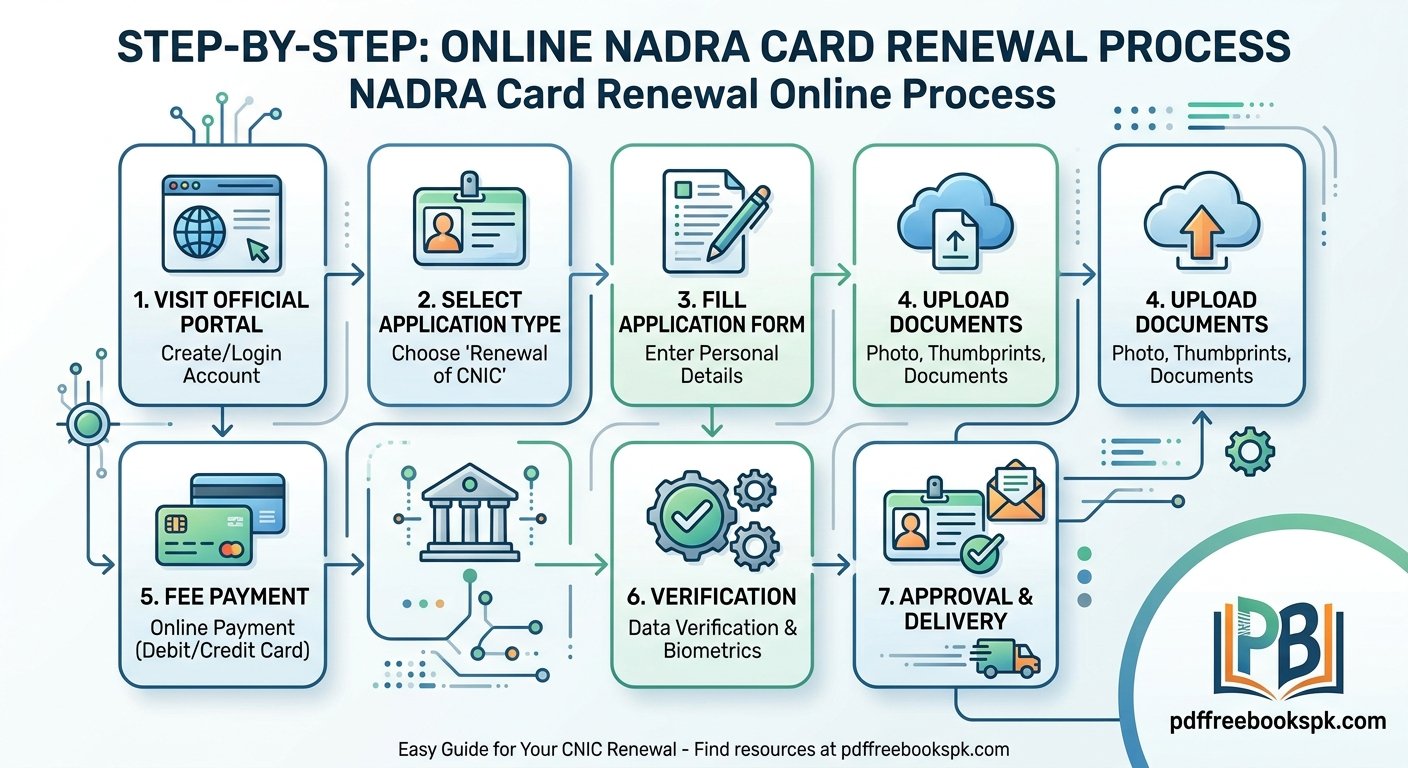 NADRA Card Renewal Online Process