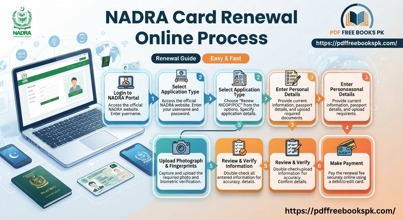 NADRA Card Renewal Online Process