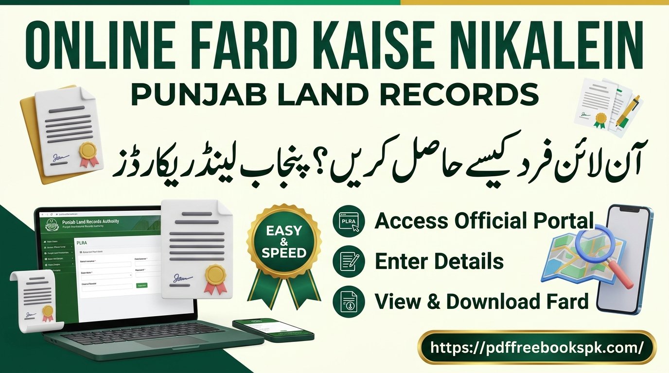 Online Fard Kaise Nikalein Punjab Land Records